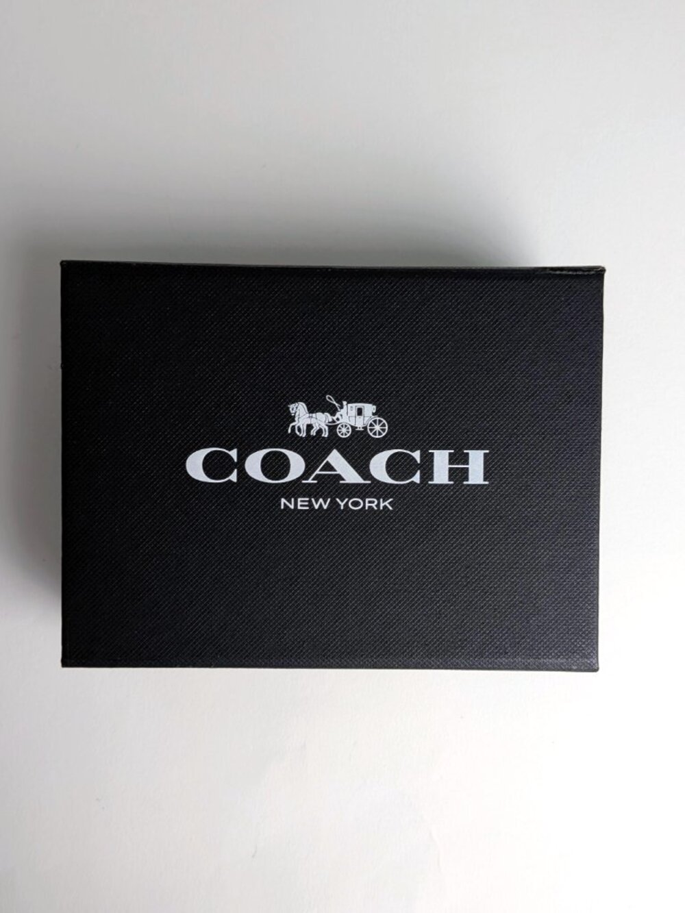 Set of 2 Authentic Coach Black & Saddle Magnetic Gift Boxes - Picture 2 of 6
